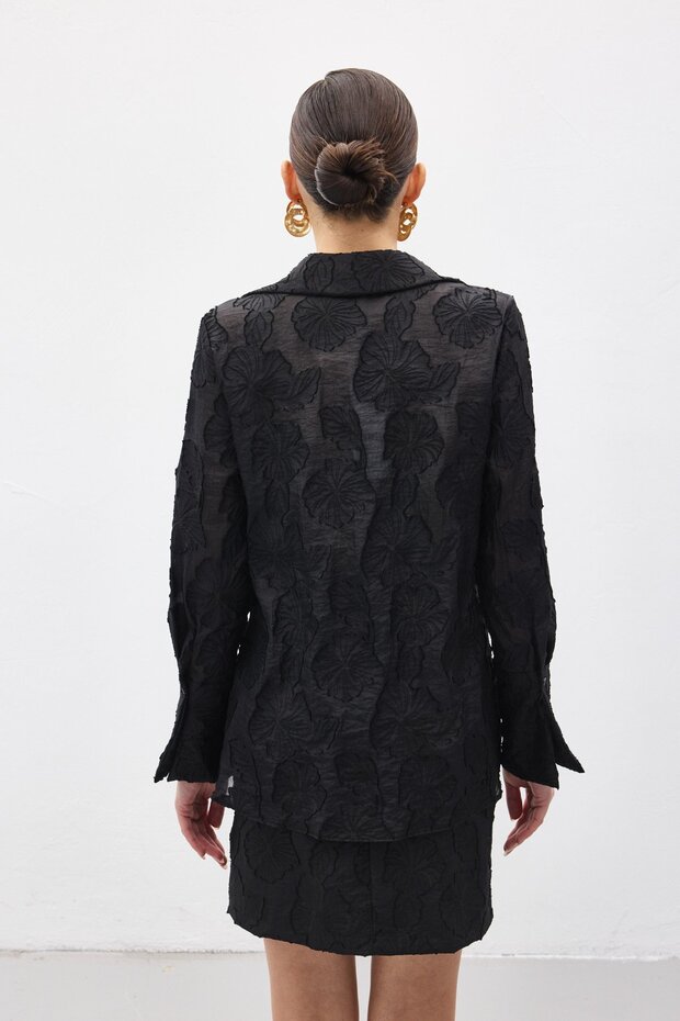 Belica Gömlek - Siyah - 7