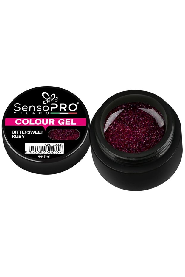 Bittersweet Ruby Colored UV Gel 5ml,