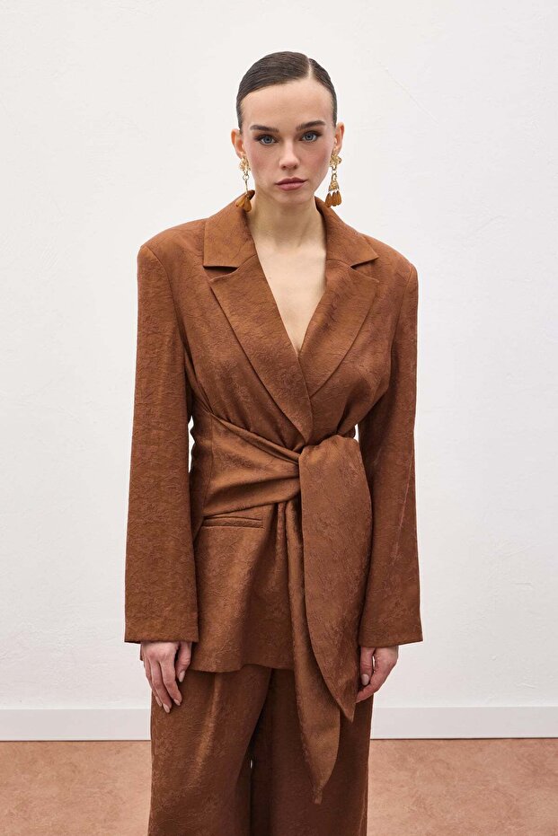 Freya Jacket - Brown - 3