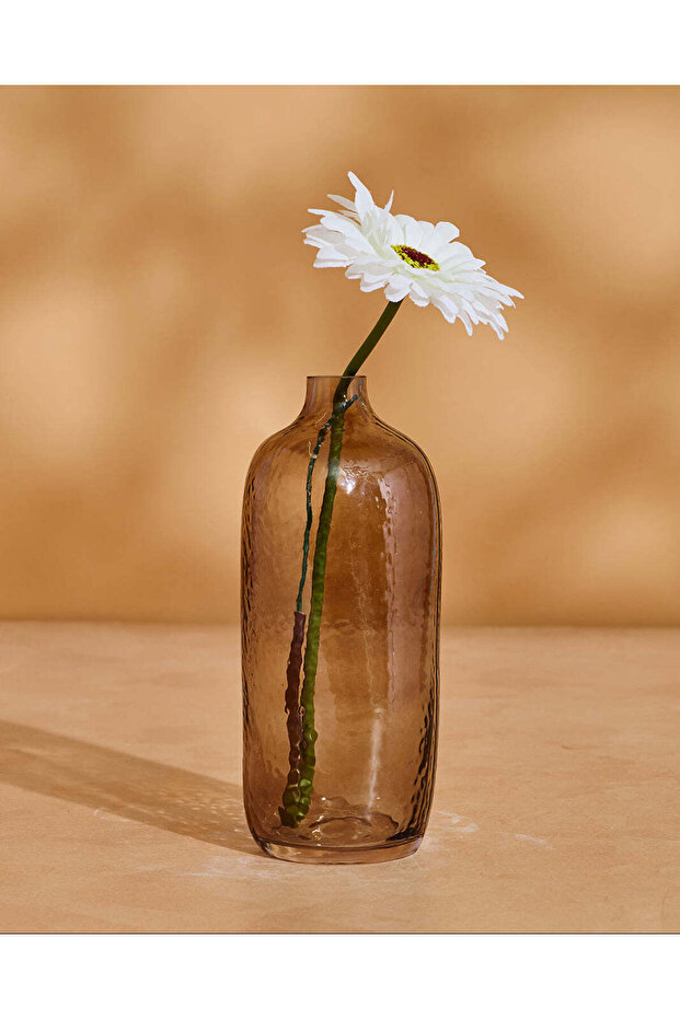 Brown Plain Glass Vase