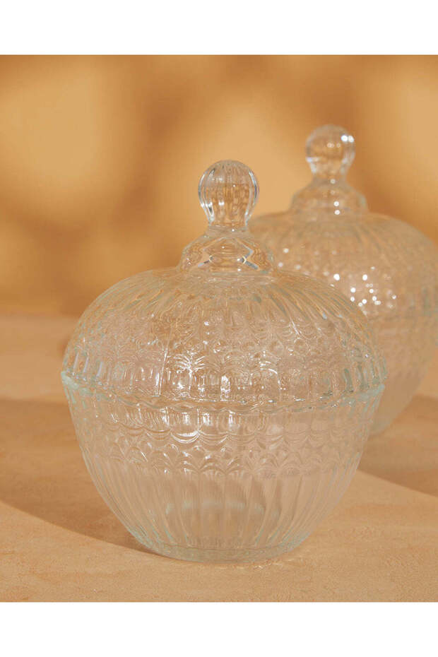 مجموعة من 3 قطع من برطمانات الحلوى المتنوعة - 4