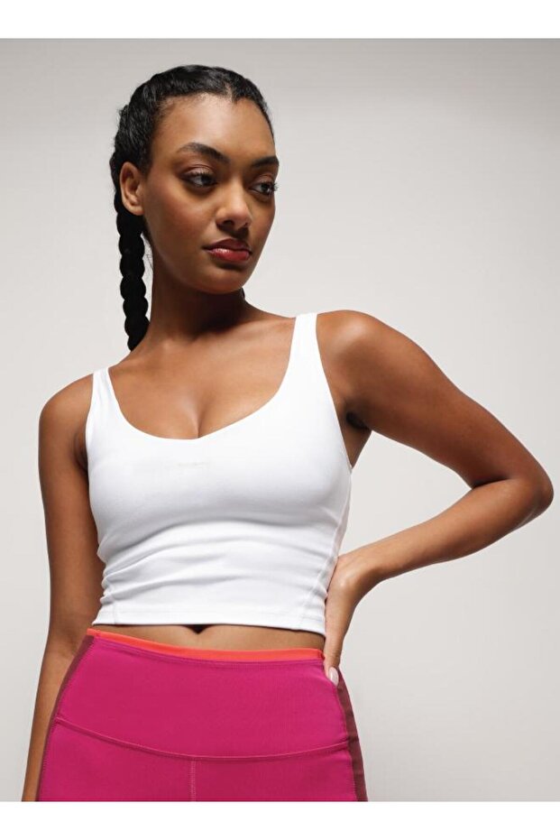 High-Intensity Sports Bra - Pearl White