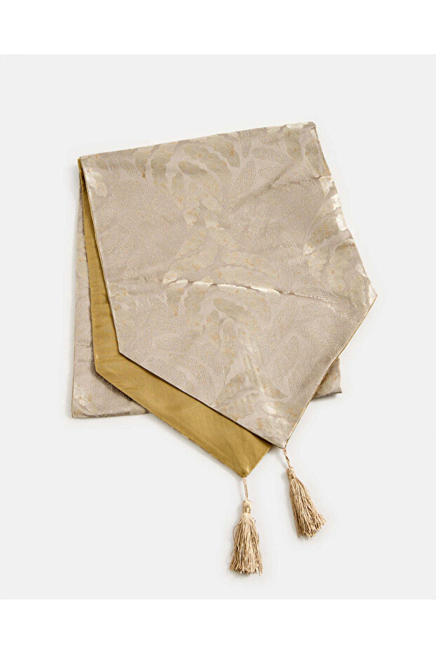 Grey Printed Table Runner - 3