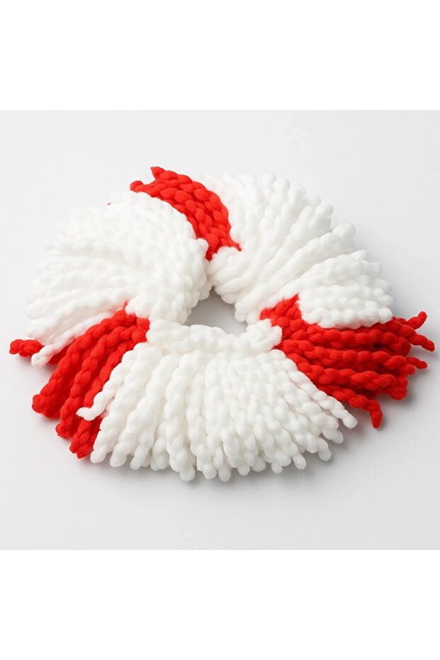 VILEDA rotating mop refill, plastic, white+red - 3