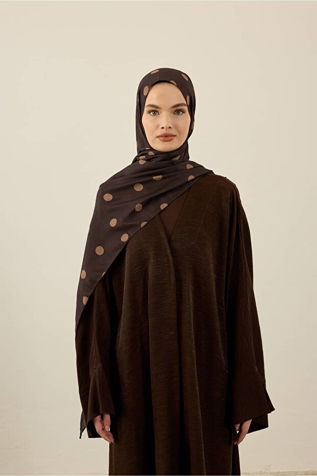 شال لينا بنمط البولكا دوت - 1