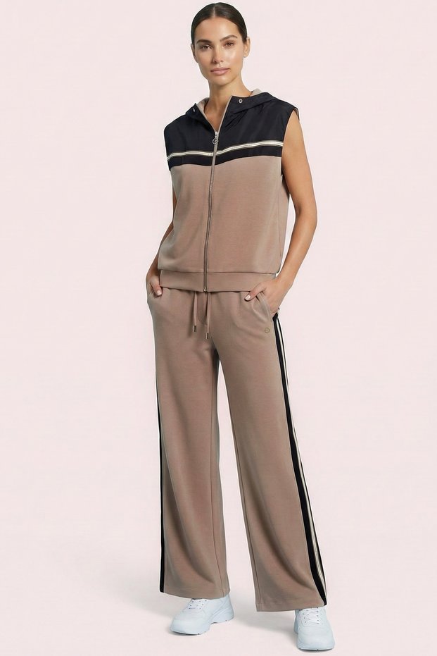 Casual Camel Örme Eşofman Altı