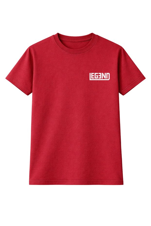 Legend Oversized Printed Unisex T-Shirt 100% Cotton Unisex Street Style Summer T-Shirt
