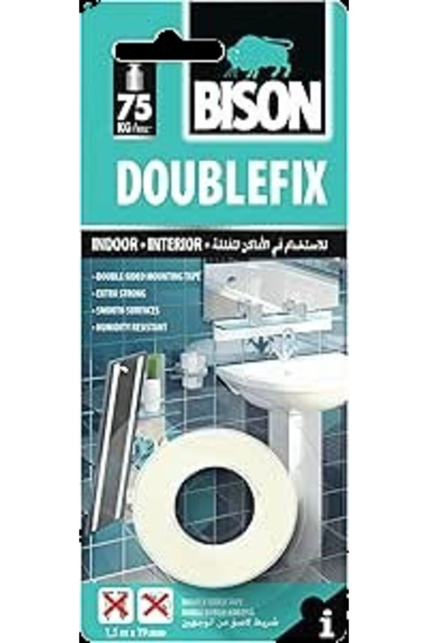Double Fix Extreme Grip Waterproof Double-Sided Mounting Tape (1.5x19mm)