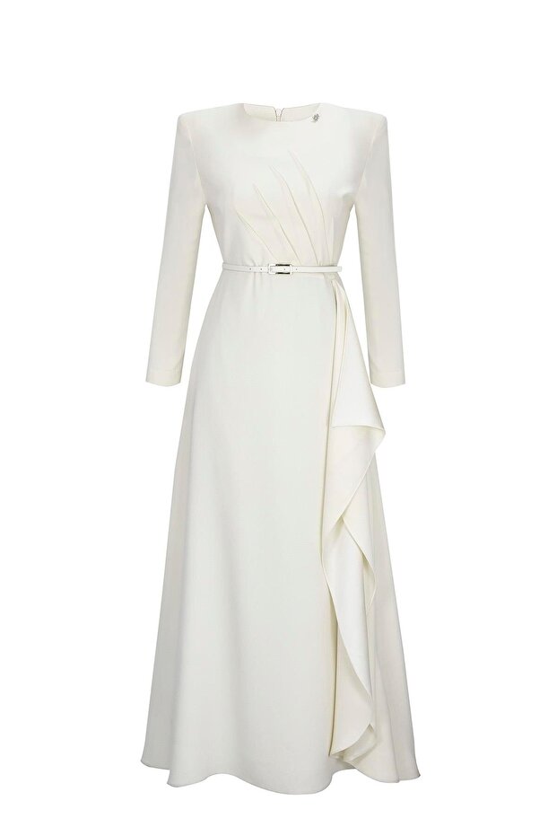 FAME DRESS Krem
