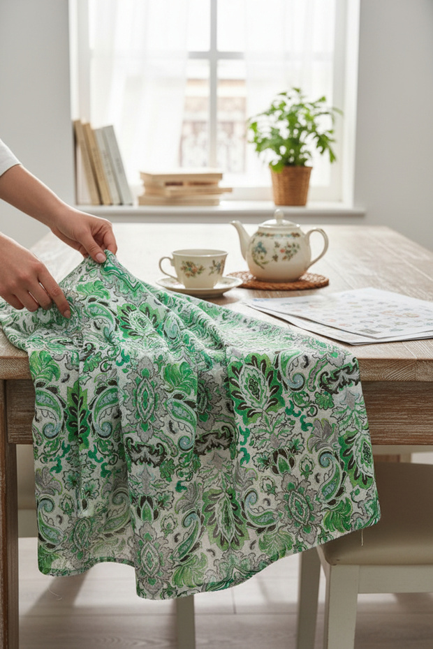 100% Cotton Voile Woven Fabric | 1 Meter | Width: 140cm