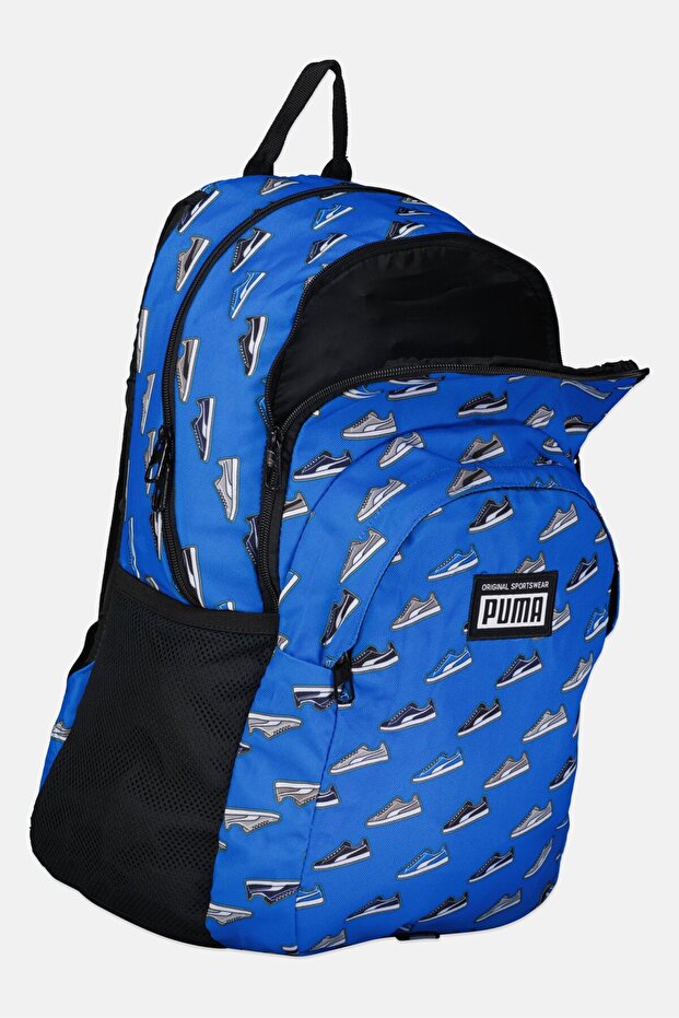 Men Brand Logo Backpack, Multicolor - 3