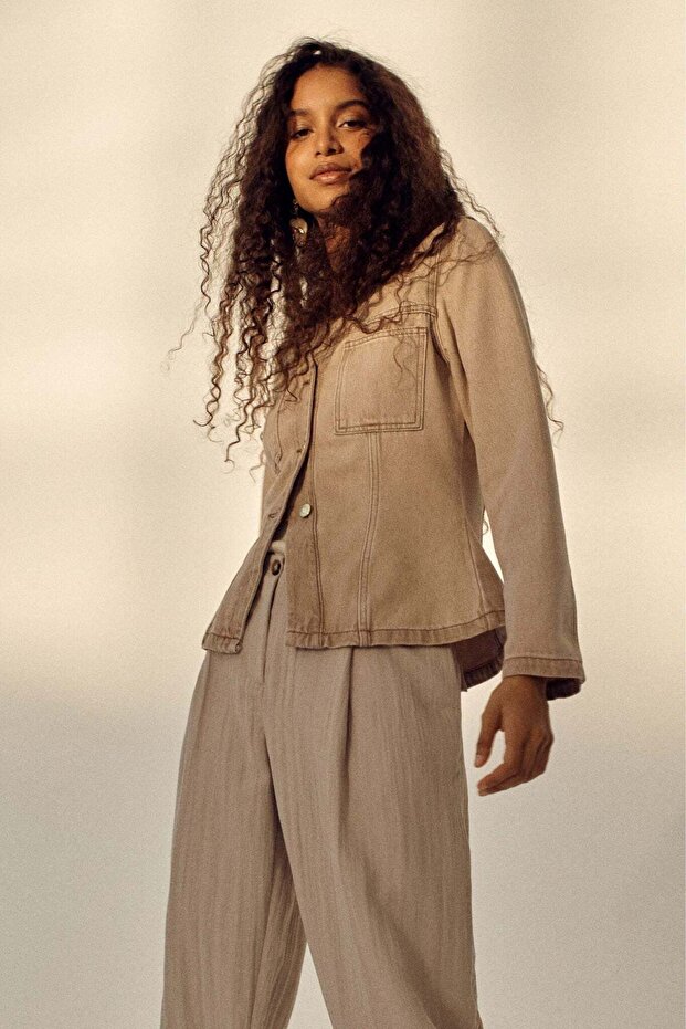 سترة جينز ملائمة - 2