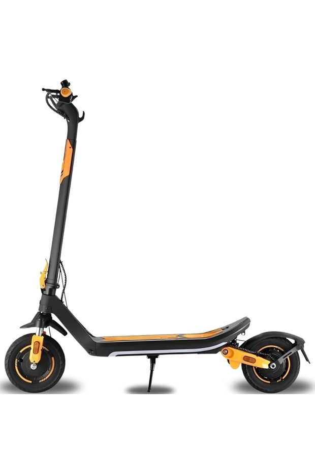 M3-PRO Electric Scooter - 48V 13Ah Battery, 46 KM/H Speed & 40KM Range (Black & Yellow)