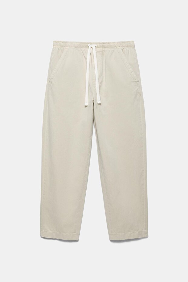 Bol kesim jogger pantolon - 7