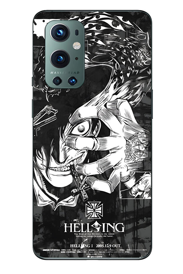 حافظة هاتف شفافة متوافقة مع One Plus 9 Pro Anime منقوش - 1