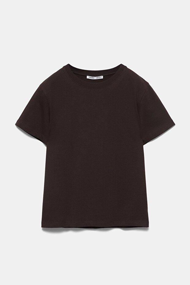 Basic kısa kollu t-shirt - 6