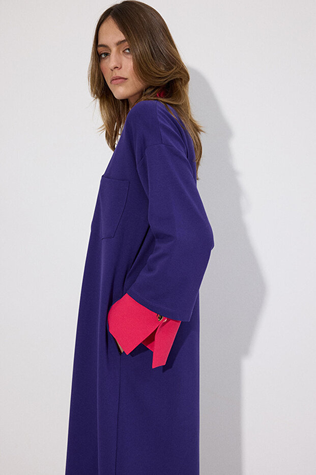 CEPLİ ÖRME ELBİSE - 3