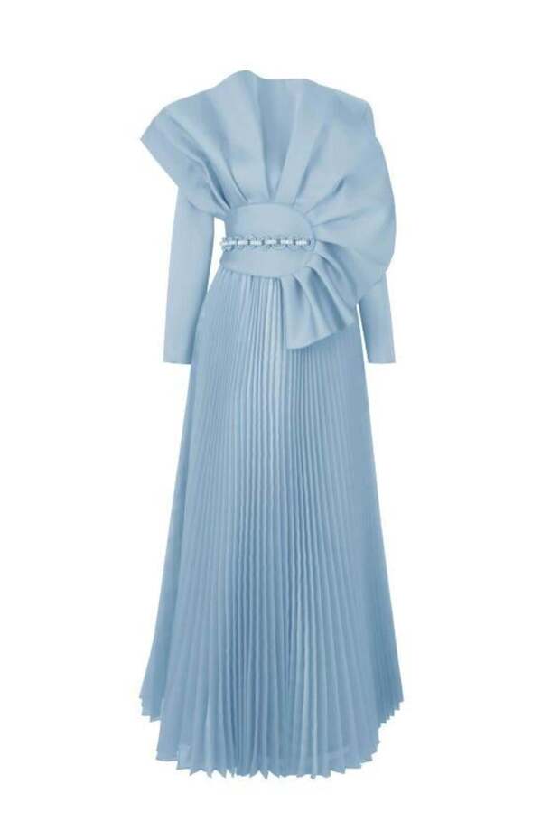 VIOLANDA DRESS Mavi