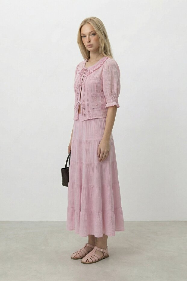 Bağlamalı Bluz - 2