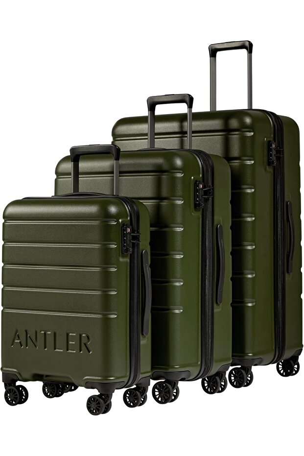 - Logo Hard Shell Cabin Suitcase, 55x40x20cm 35.2L, Lightweight & Small, 4 Spinner Wheels - A