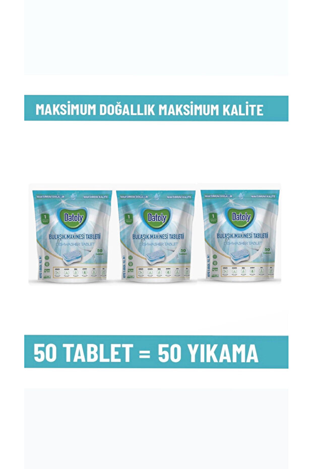 süper 3lü Bulaşık makinesi tableti