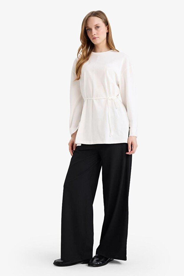 تونيك فضفاض مصنوع من القطن بنسبة 100% F4850AX25AU - 2