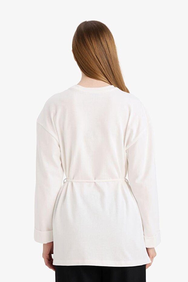 تونيك فضفاض مصنوع من القطن بنسبة 100% F4850AX25AU - 5