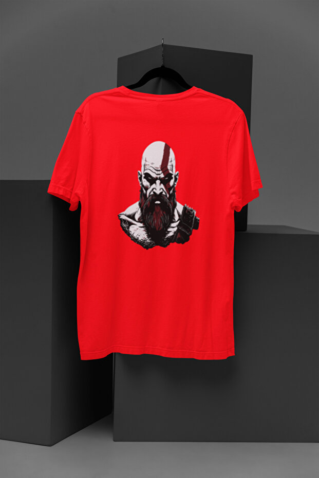 G.O.W. Game Character Printed Cyclone Collar Pam Cotton Ove Oversized Lip Short Sleeve Unisex Tshirt