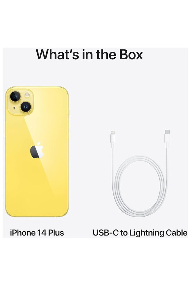 iPhone 14 Plus 128GB Galben - 4