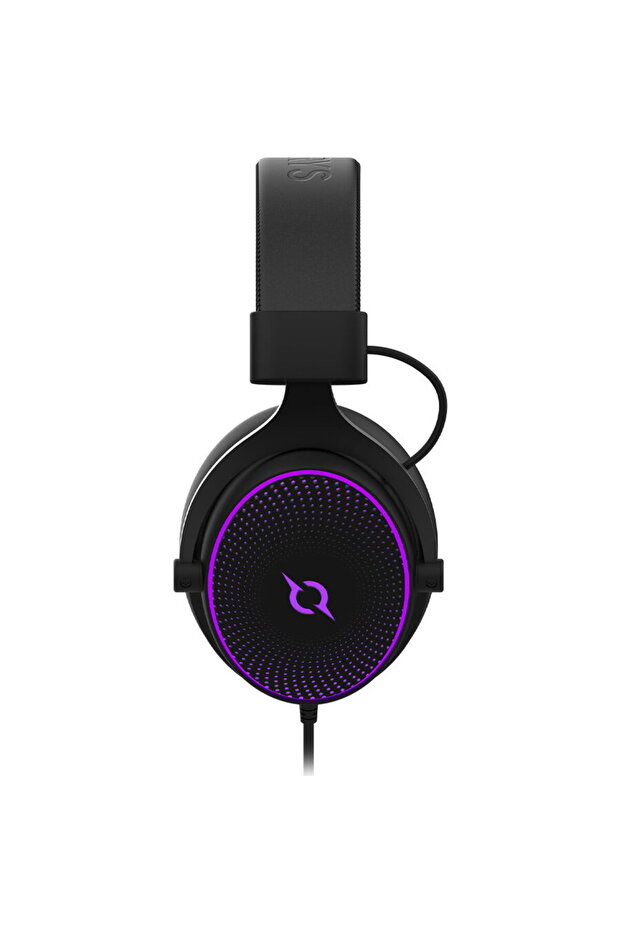 Headset, Wired, LED, Negru - 6