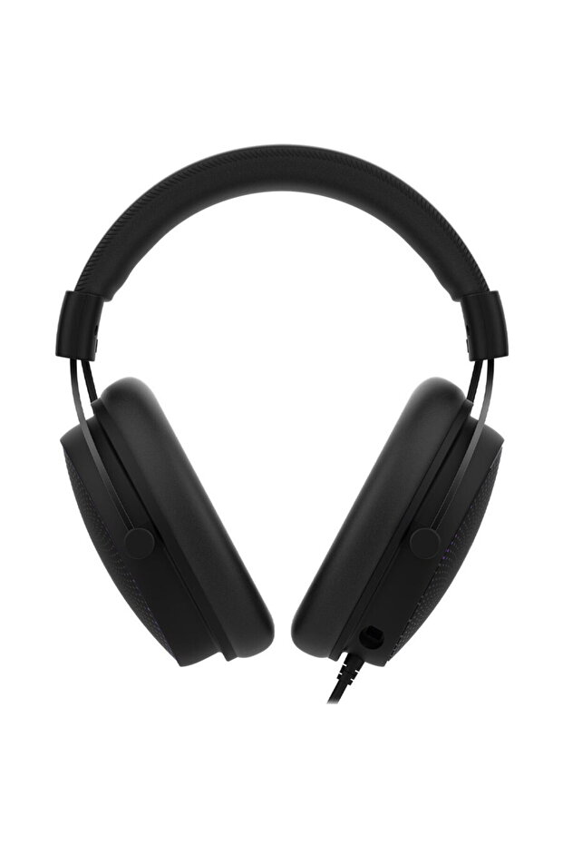 Headset, Wired, LED, Negru - 8