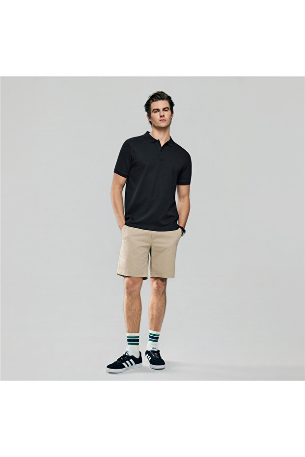 Men's Slim Waffle Knit Premium Polo - 8