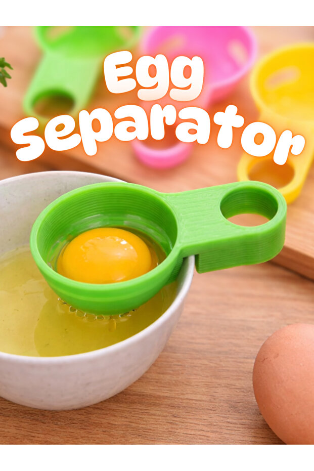 Egg Separator Apparatus for Kitchen Practical Egg Yolk and White Separation Apparatus