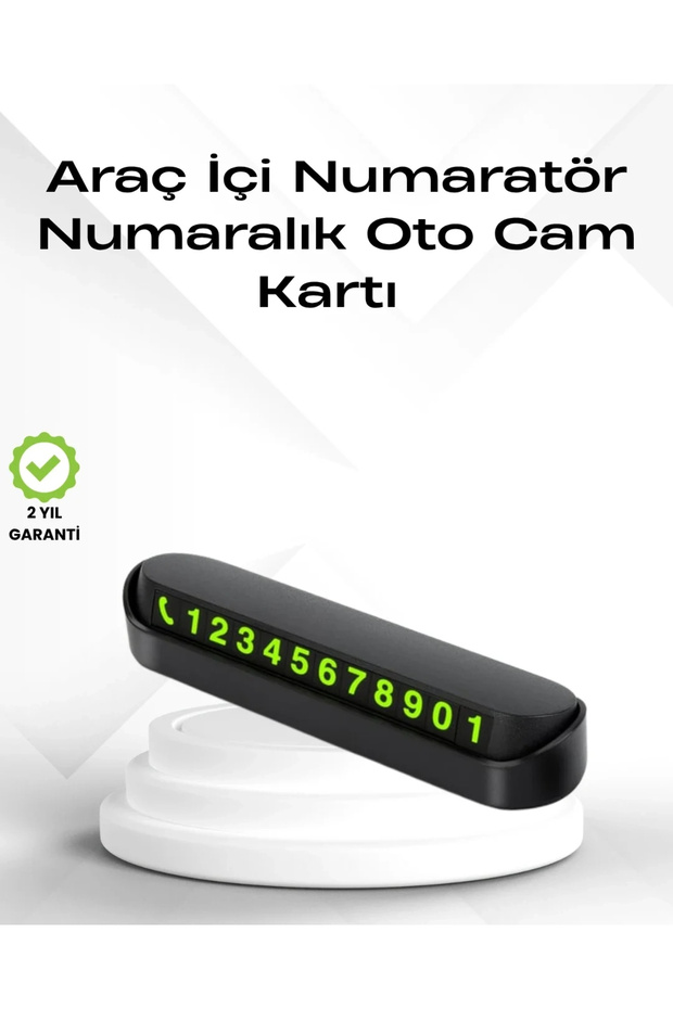 Car Phone Number Plate with Phosphorescent Glow – the Key to Safe Parking