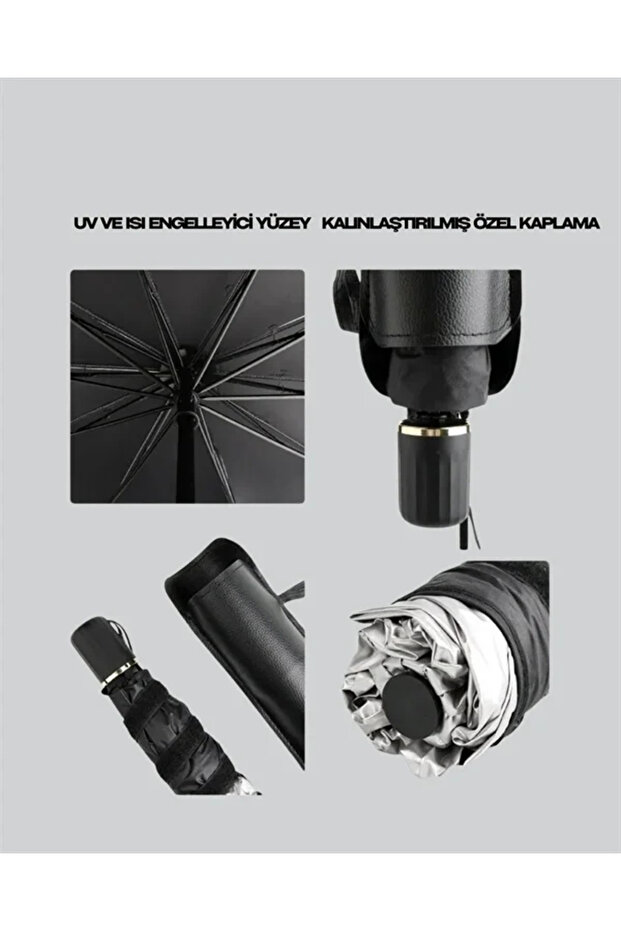 Practical Windshield Sunshade – Wide Coverage, Easy Storage - 5