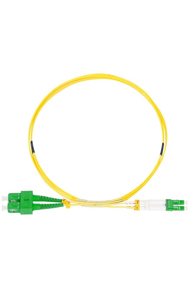 Sc/Apc-Lc/Apc Sm Dx 9/125 Lszh F/O Patch Cord