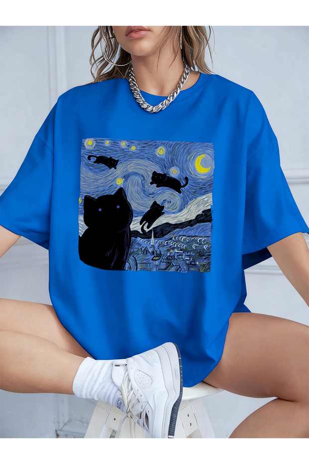 مجموعة تي شيرتات نسائية برسومات Urban Pop Graphic، رمز المنتج 5574