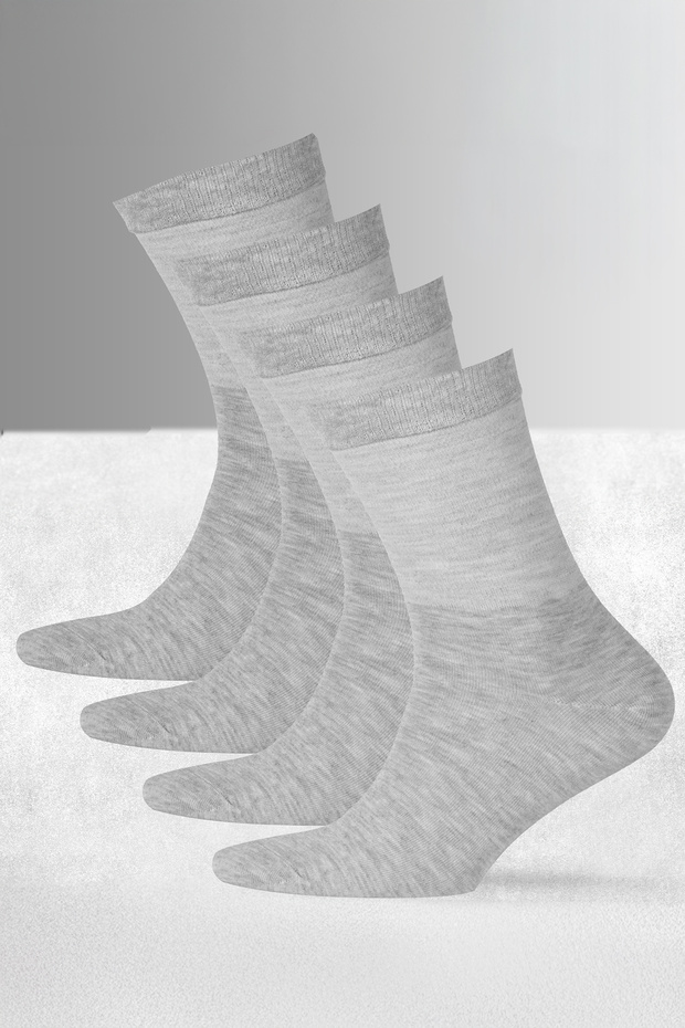 Premium Bamboo Stitch-Free Socks – Elasticless, Breathable, Ultra Comfortable Unisex 4-Piece Special Series