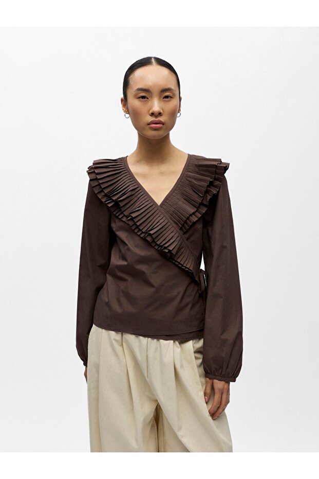 Wickeloberteil Gerüschtes - 1