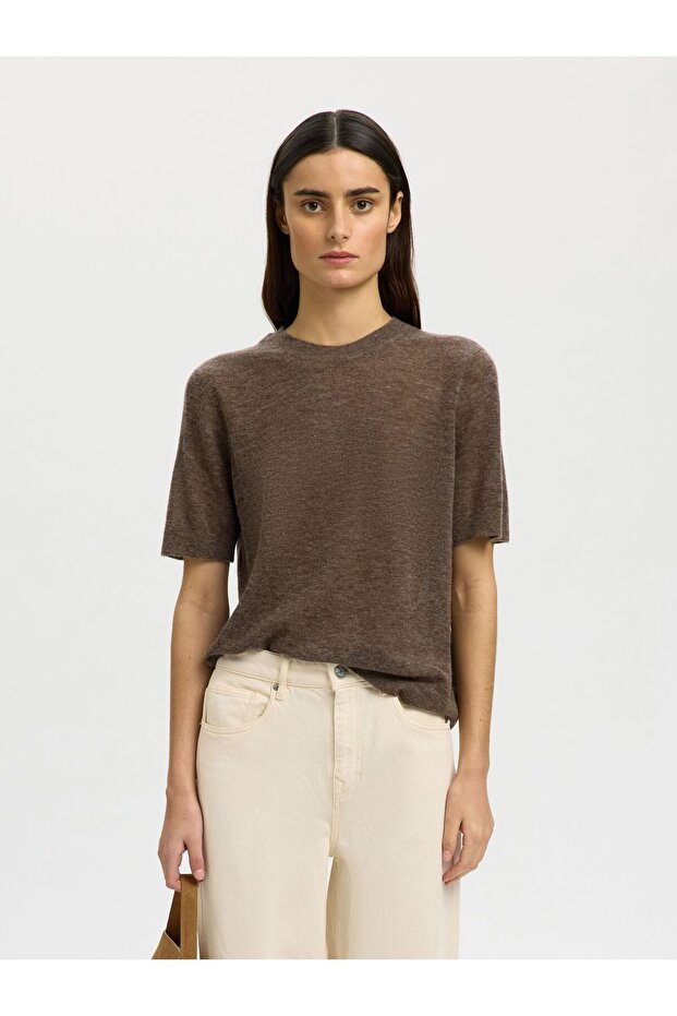 Strickoberteil Kurzarm - 1