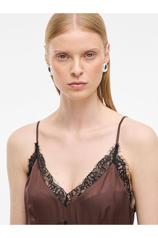 Maxikleid Spitzen - 6