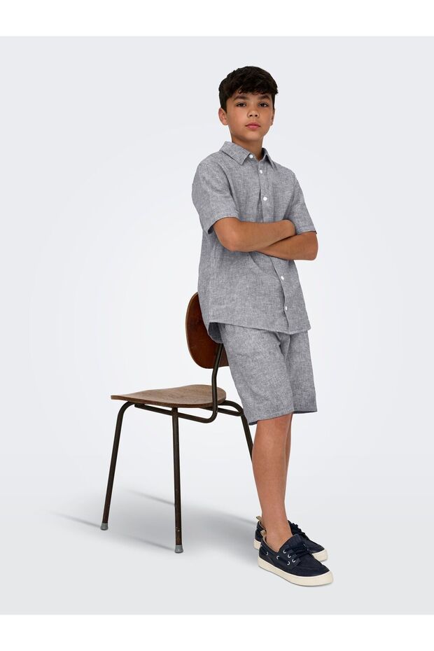 Hemd OSJCAIDEN Leinen Hemd - 6