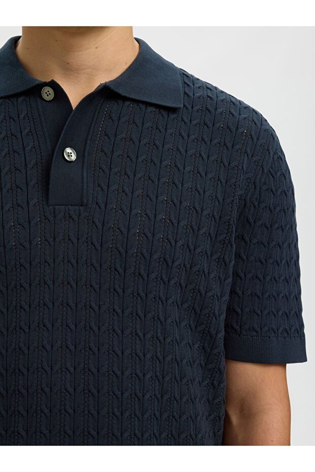 Polohemd aus Strick Regular Fit - 5