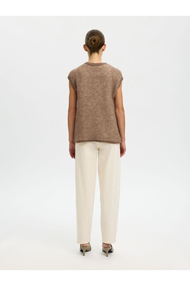 Strickweste Wollmix - 3