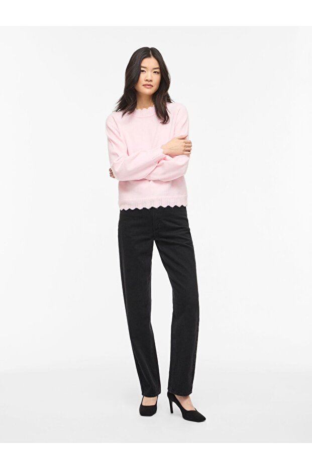 Strickpullover VINIKOLINA Stehkragen - 5