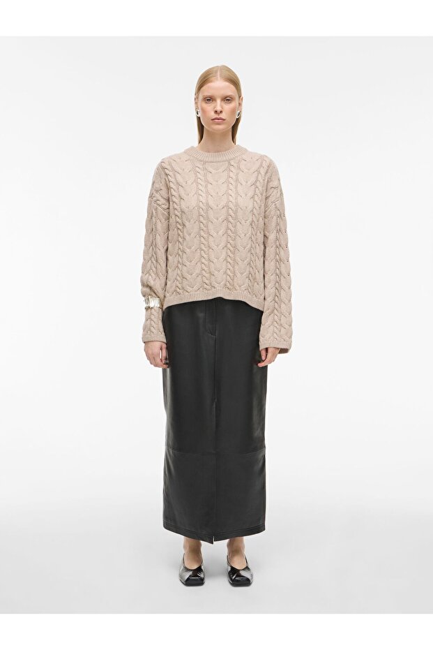 Strickpullover Rundhals - 5