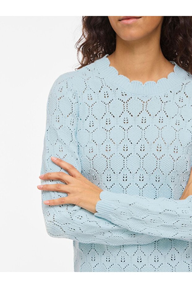 Strickpullover VILOWEN Pointelle - 6