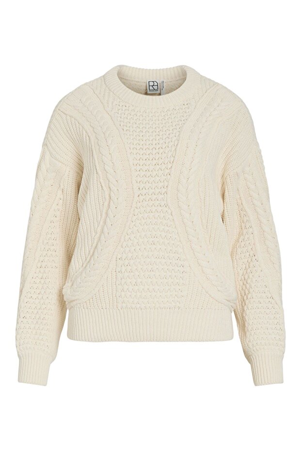 Strickpullover Zopfstrick - 2