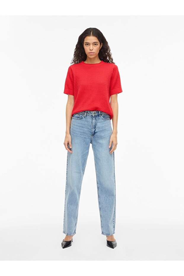 Strickoberteil VILOLLO Kurzärmeliges - 5