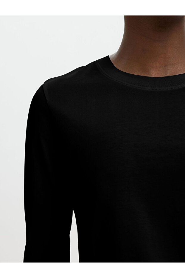 Langarmshirt Baumwoll - 5